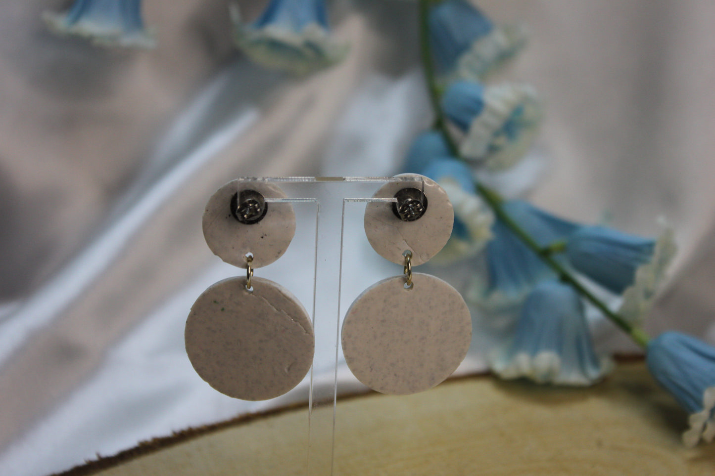 White sand / boucles d'oreilles