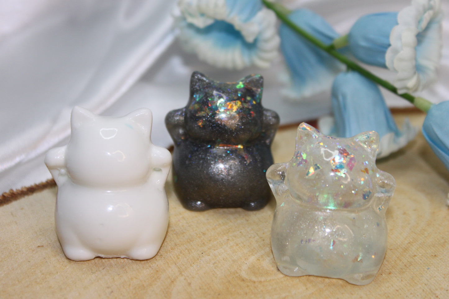 Mini chat / figurines décoration