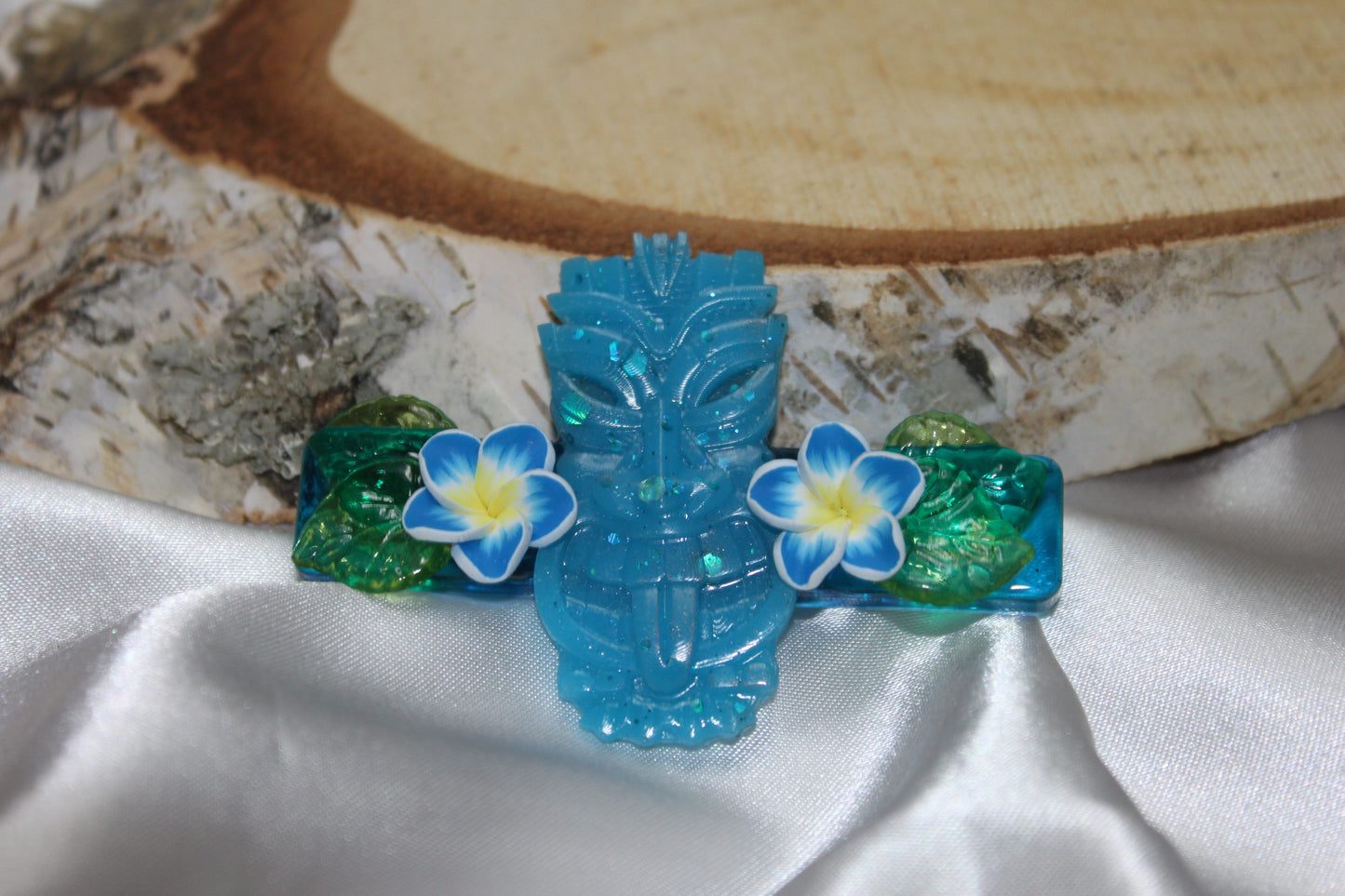 Tiki Hawaii / broche longue
