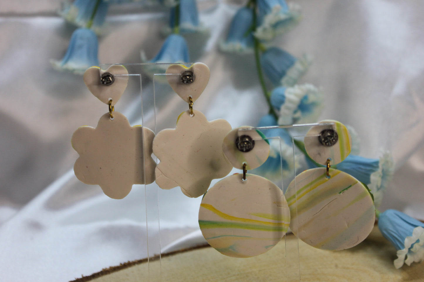 Printemps Flowers/ boucles d'oreilles