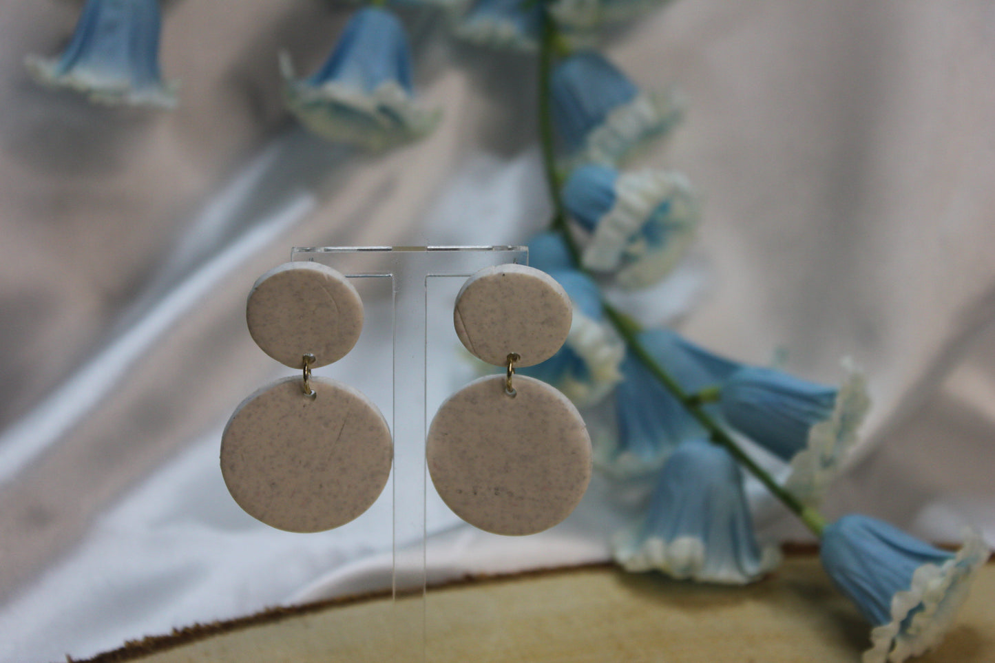 White sand / boucles d'oreilles