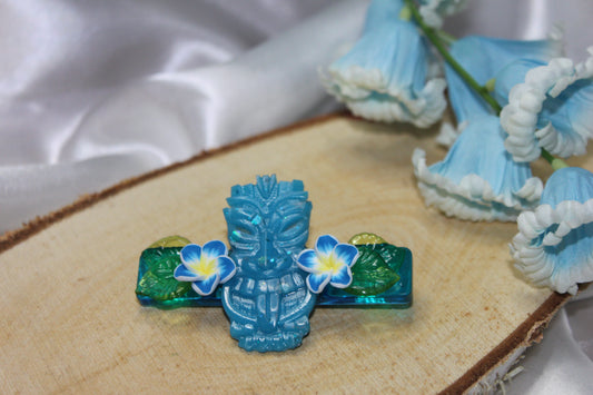 Tiki Hawaii / broche longue